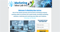 Desktop Screenshot of marketingidealab.com